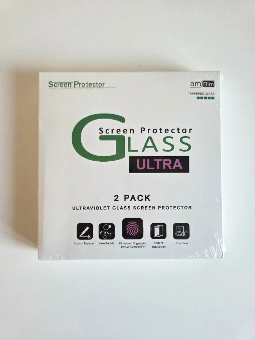 amFilm Tempered Glass Screen Protector Samsung Galaxy S20+ 2 Pack